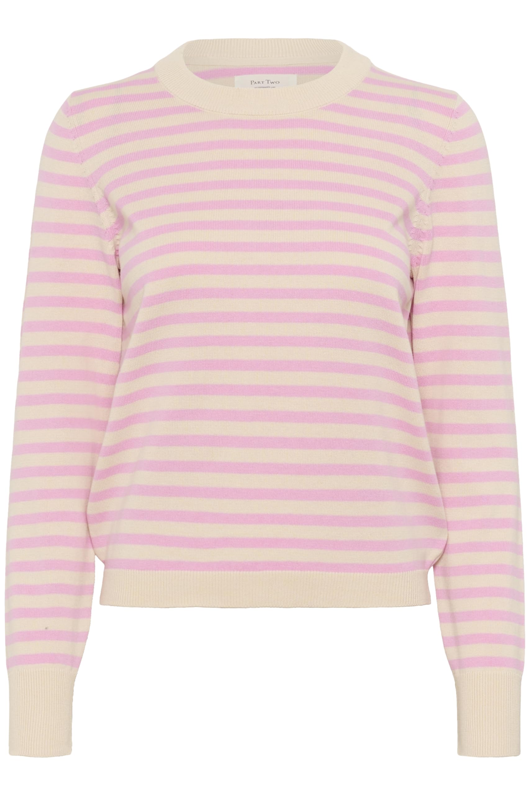 Part Two Gertiepw Women's Pullover, Prism Pink Stripe, 3XL