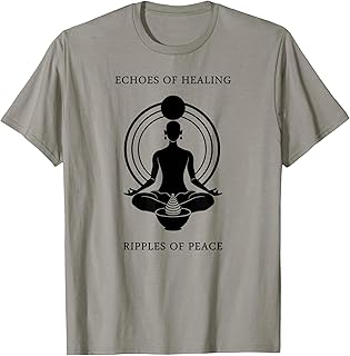 Echoes of Healing, Ripples of Peace Sound Bath Healing T-Shirt