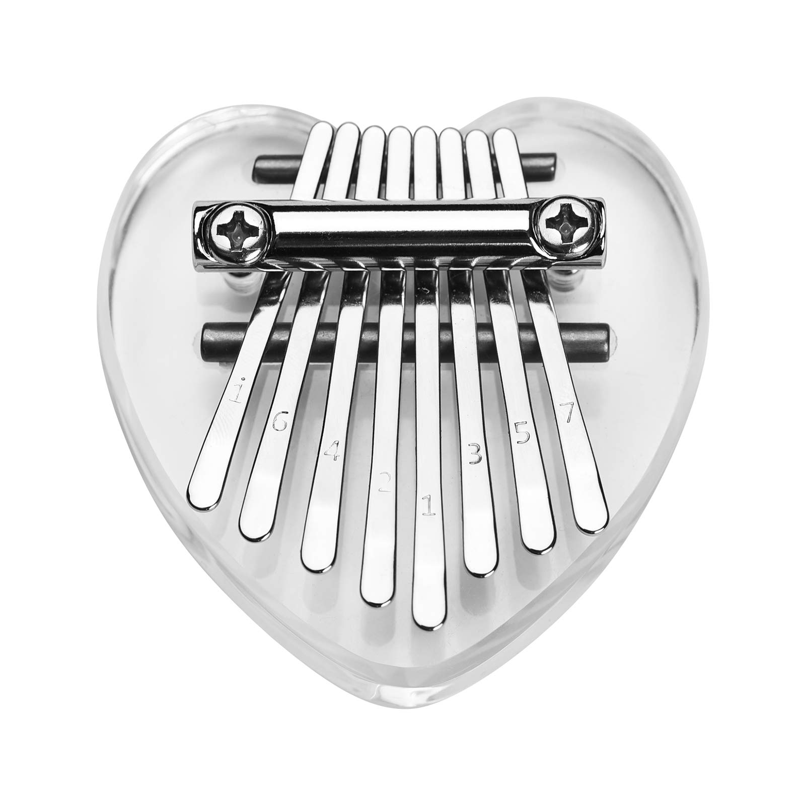 Pepisky Kalimba 8 Keys Thumb Piano Mini Portable Kalimba Musical Instrument for Adults Kids