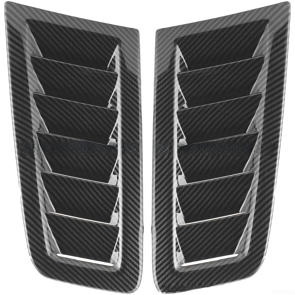 Garnitures de capot RS MK2 en vraie fibre de carbone pour un look racing unique