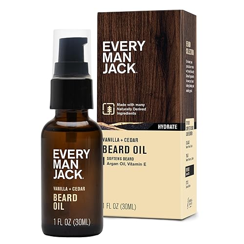 Miniatura 50 de Every Man Jack Aceite de sándalo para barba – Hidrata y suaviza tu barba – Alivia la picazón y las escamas – Fabricado con ingredientes derivados