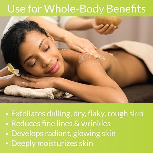 Miniatura 5 de Organic Fiji Exfoliante para todo el cuerpo - Infundido con aceite de coco, exfoliante de azúcar para una piel suave y suave, exfolia y restaura la