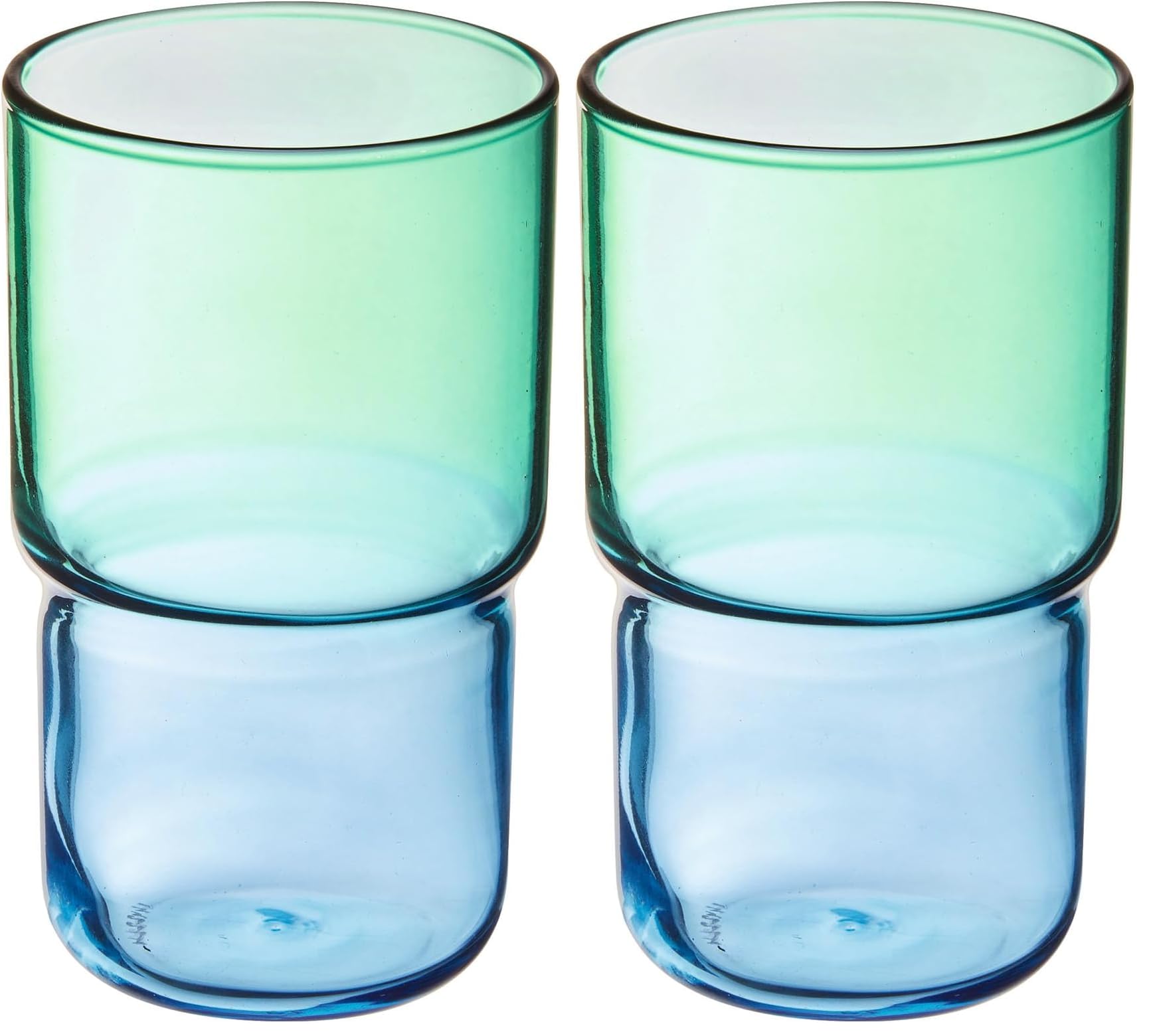 Verres à eau colorés Luminarc pour vos tables d'été et repas en famille