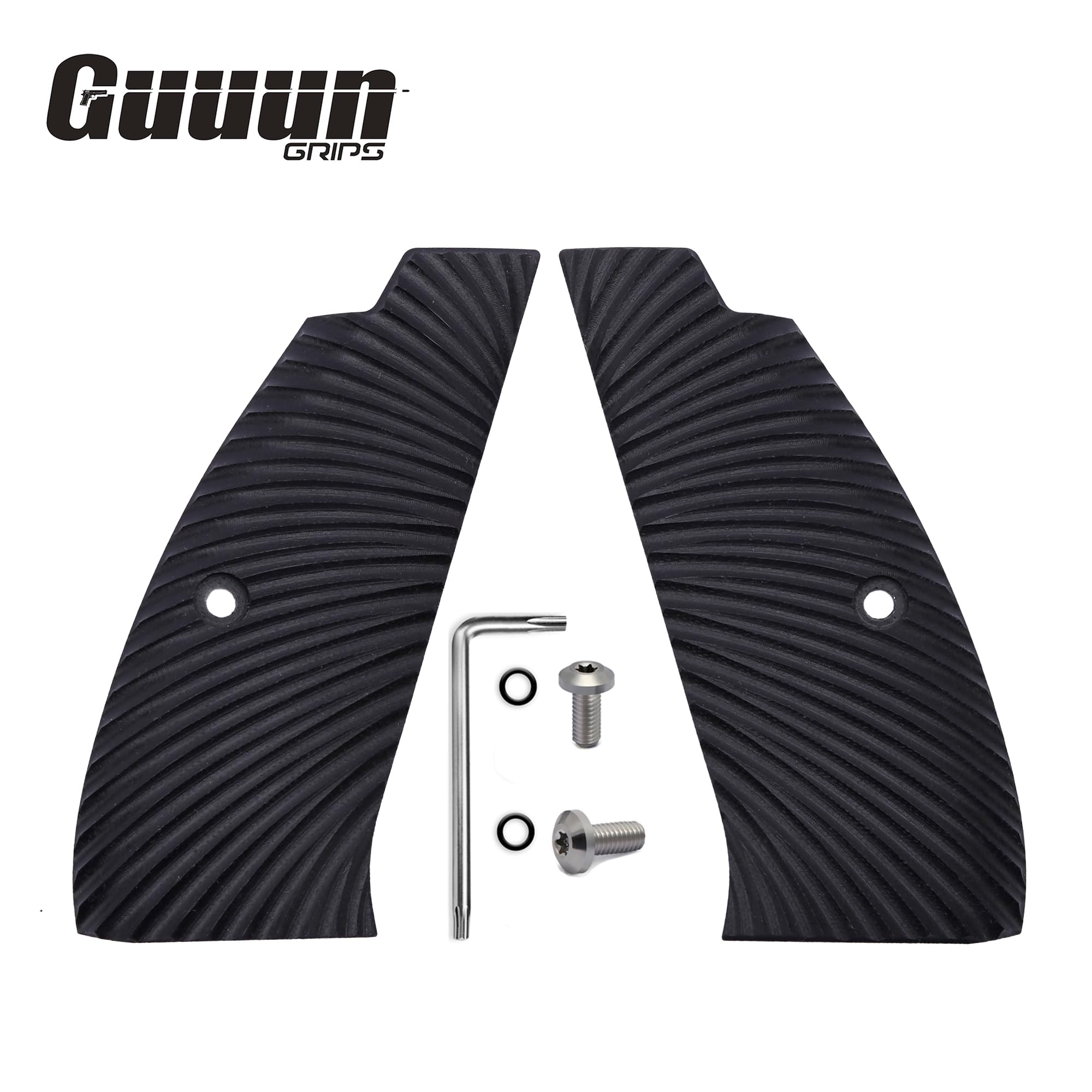 Guuun CZ75B Grips Full Size G10 CZ SP 01 Grip Sunburst Texture