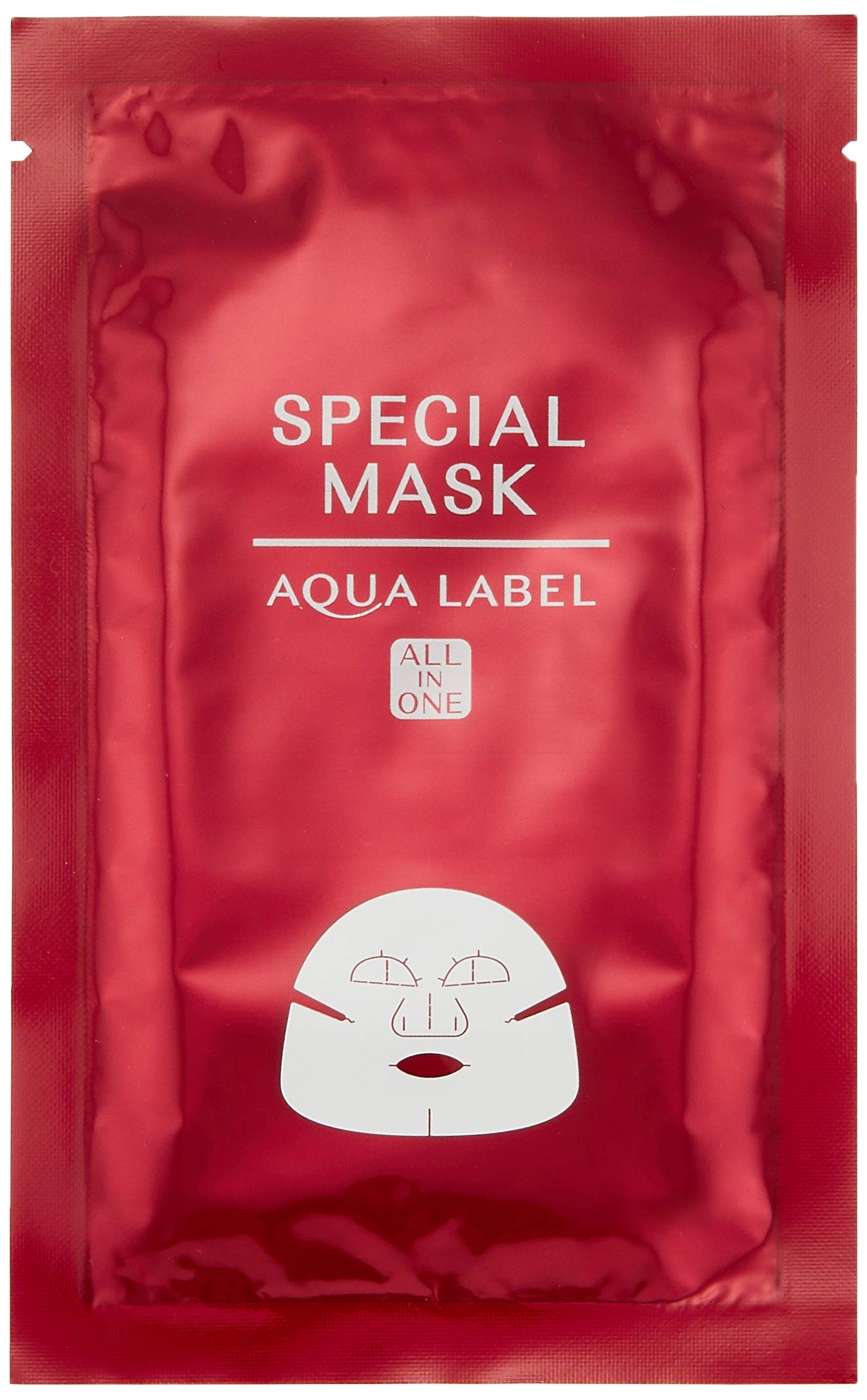 AQUALABEL Special Mask 20mL x 4 sheets, 4 count (Pack of 1) - Image 3