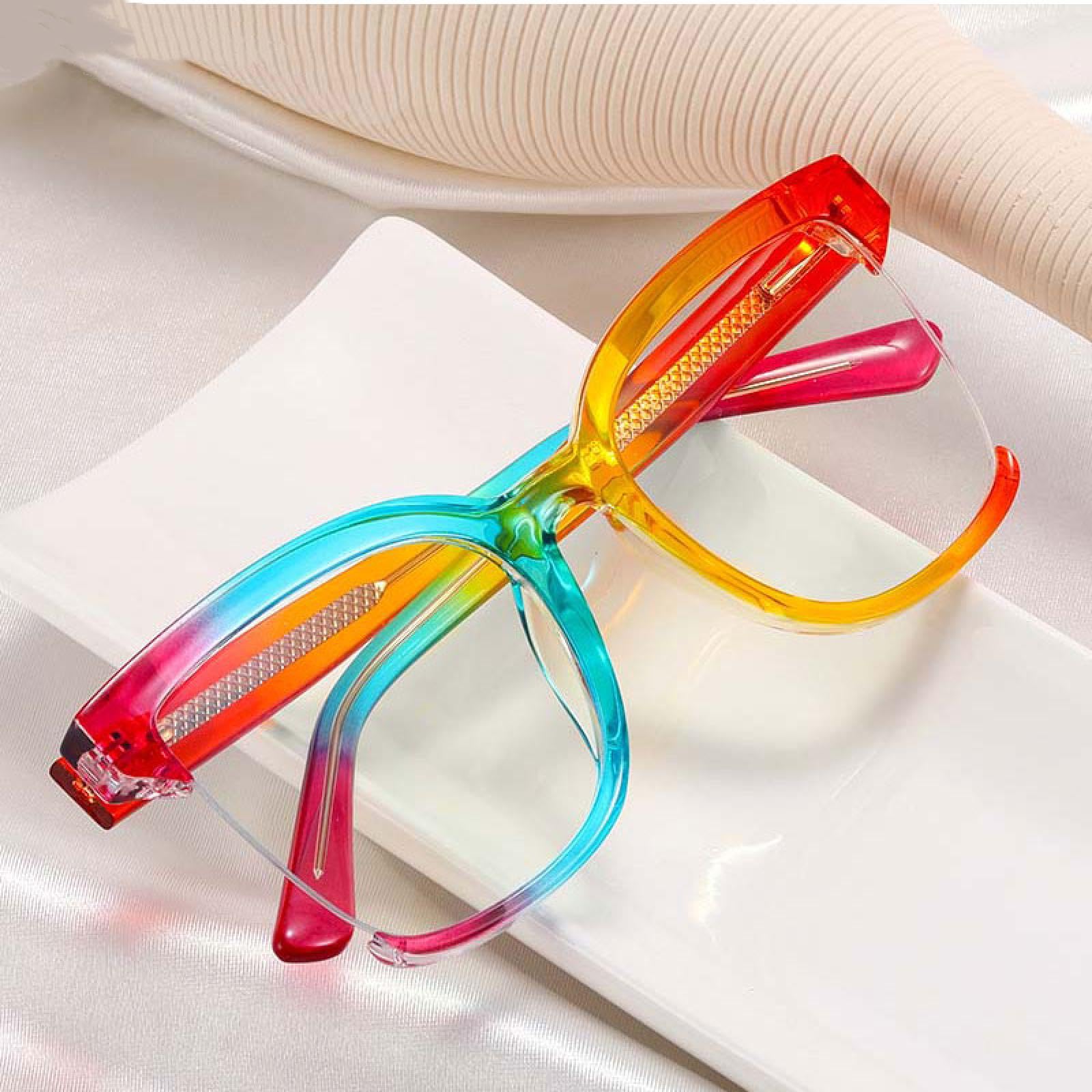 Okulary damskie oprawki vintage półramki okulary moda