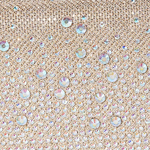 Image of Jessica McClintock womens Chloe Sparkle Stones Evening Clutch
