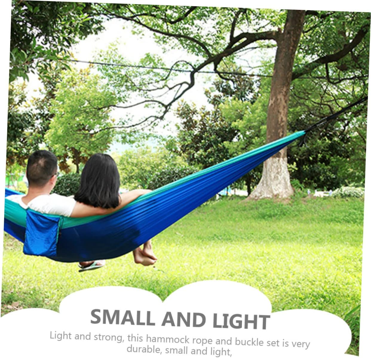 MaGiLL 5 Sets Hammock Strap Heavy Duty Hook Hammock Fixing Strap Chair Carabiner Rope Heavy Duty Hammock Outdoor Hanging Hooks Outdoor Camping Chairs Clothes Rack Polyester Buckle