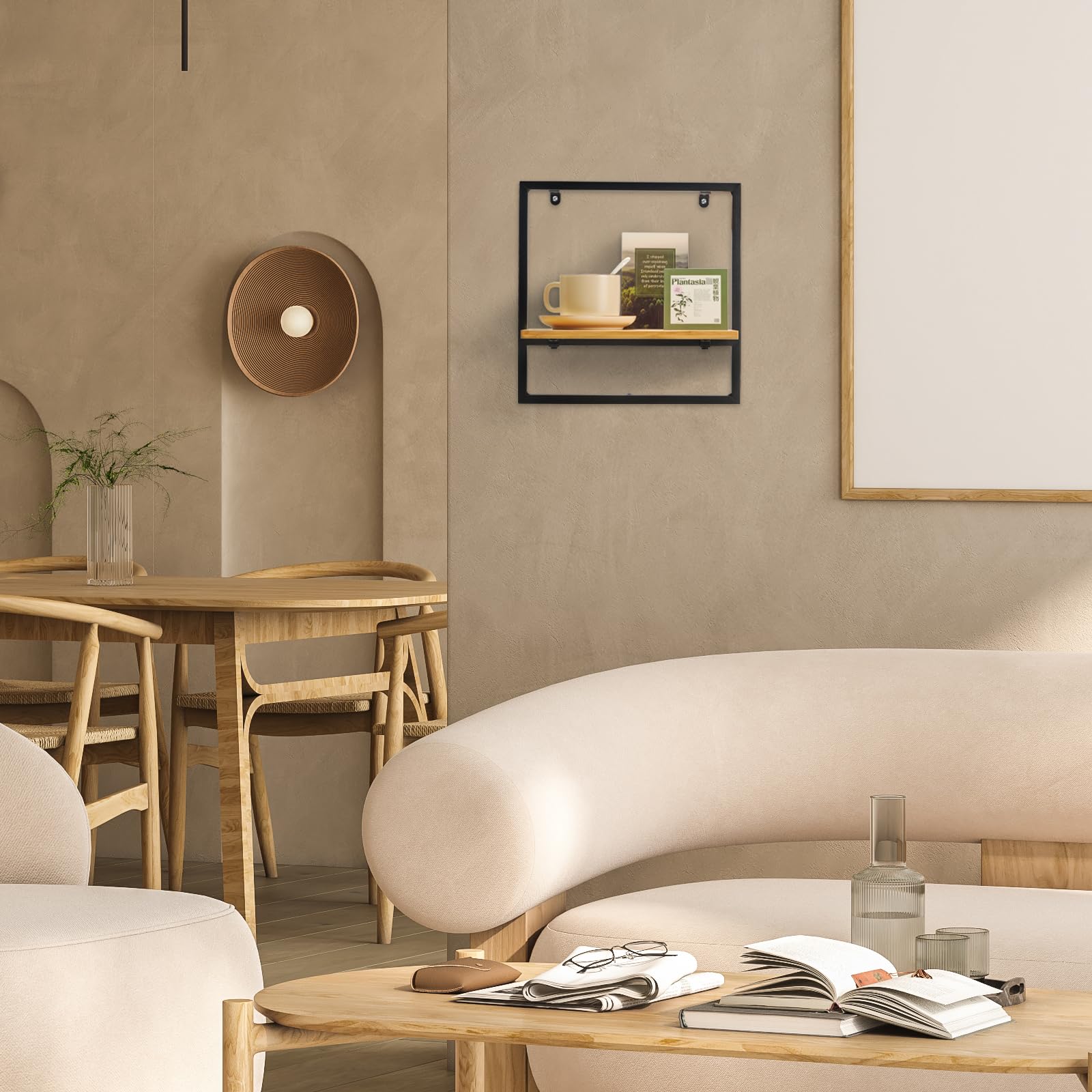 Snapklik.com : TATOZA Square Floating Shelves For Wall - Deep Wall ...