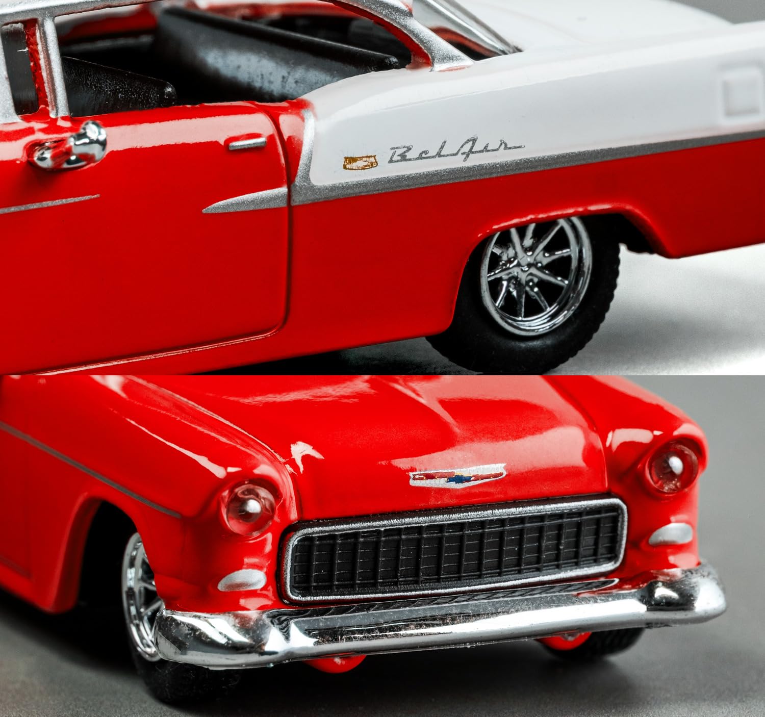 Amazon | Jada Majoretteコレクション – 1955 シボレー ベルエア 1:64