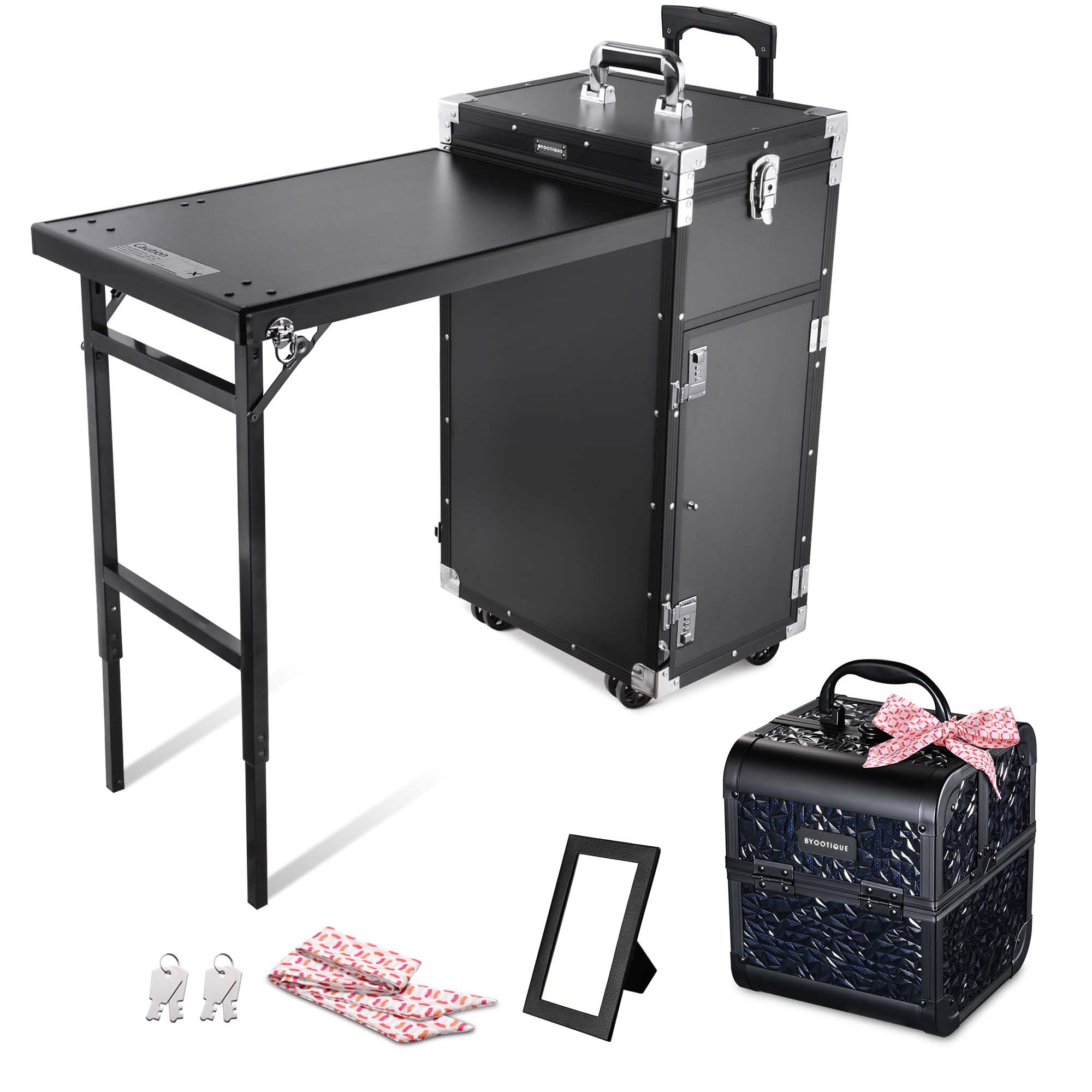 Amazon.com: BYOOTIQUE Manicure Table Nail Tech Desk Station with