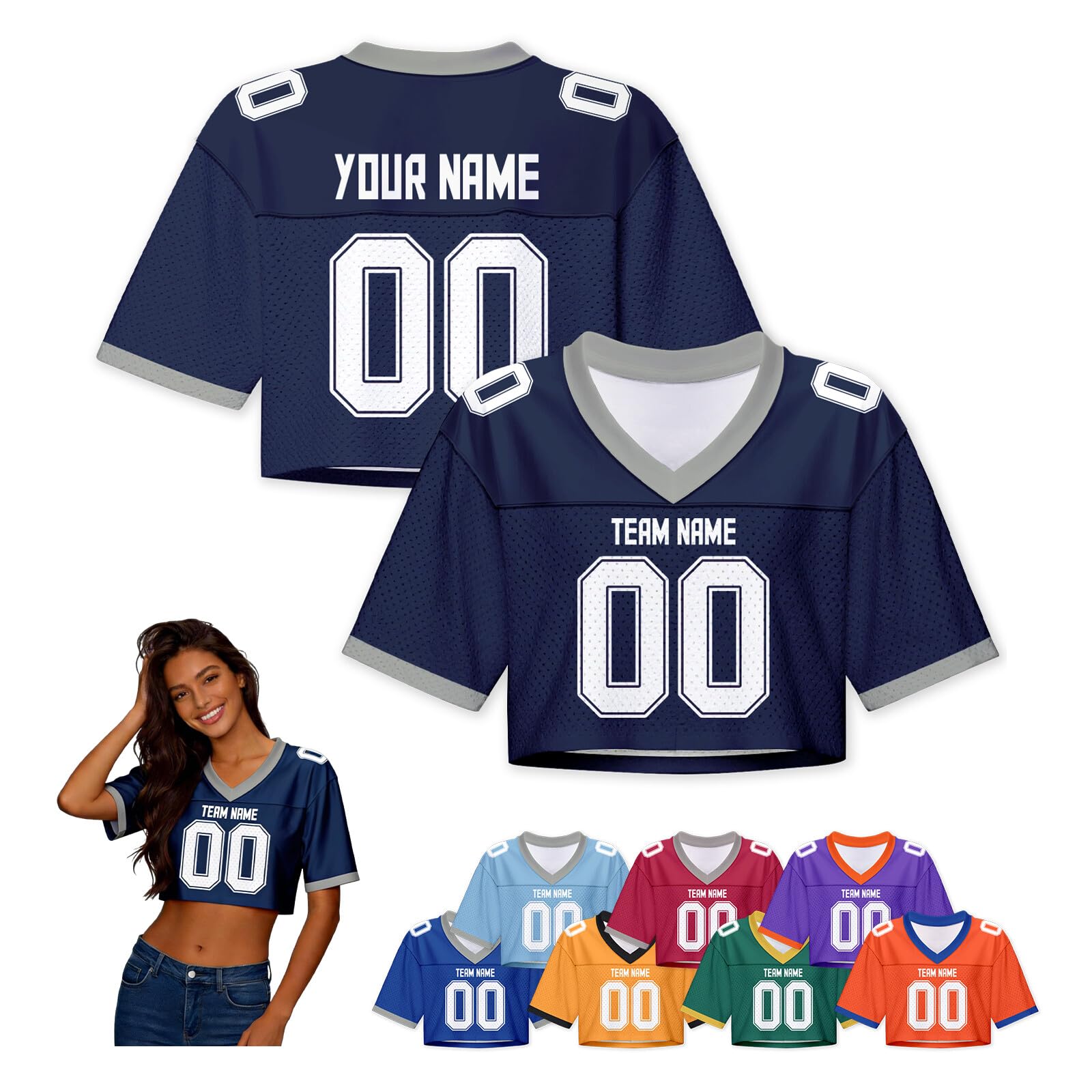 Custom College Women Football Jersey