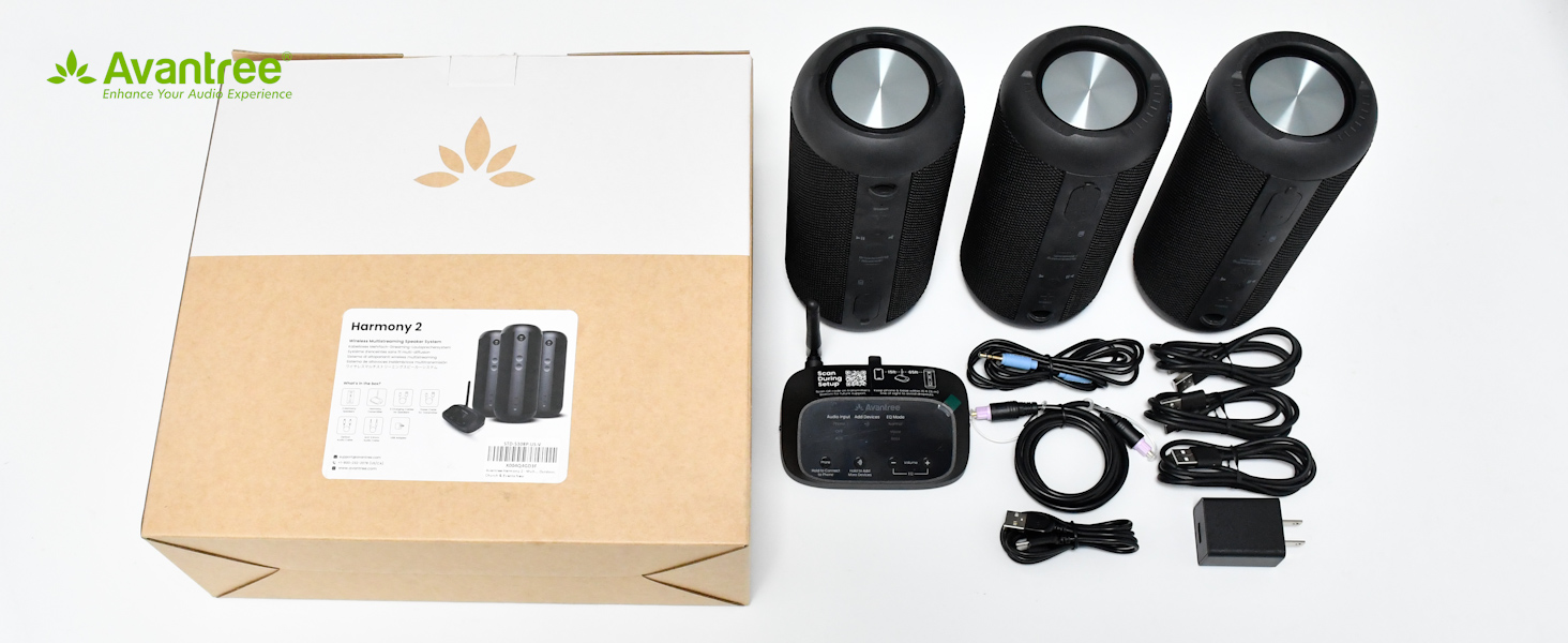 Amazon.com: Avantree Harmony 2 – Multi-Room Wireless Speaker