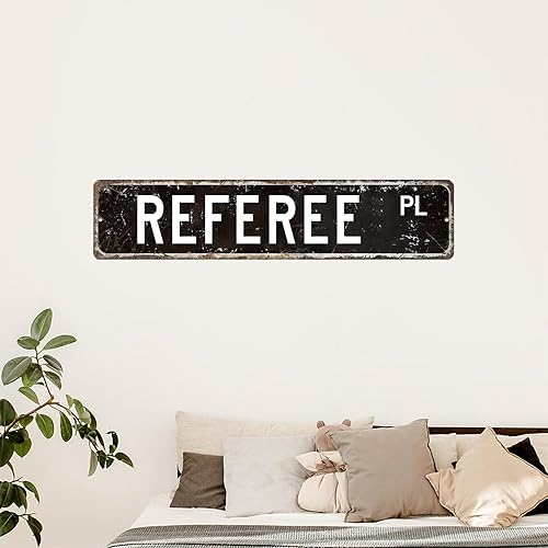 Miniatura 5 de Funlucy Adhesivos de pared de vinilo con letras, calcomanías de pared de árbitro, murales de pared para decoración del hogar, oficina, escuela,