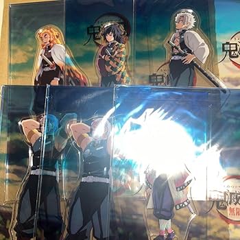 Amazon.co.jp: 笑い合う柱たち アクスタ コミケ 鬼滅 煉獄 義勇 実弥