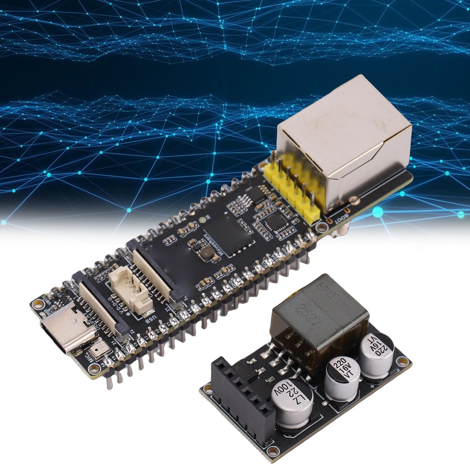 Annadue PoE Development Board con Porta Ethernet e Modulo PoE