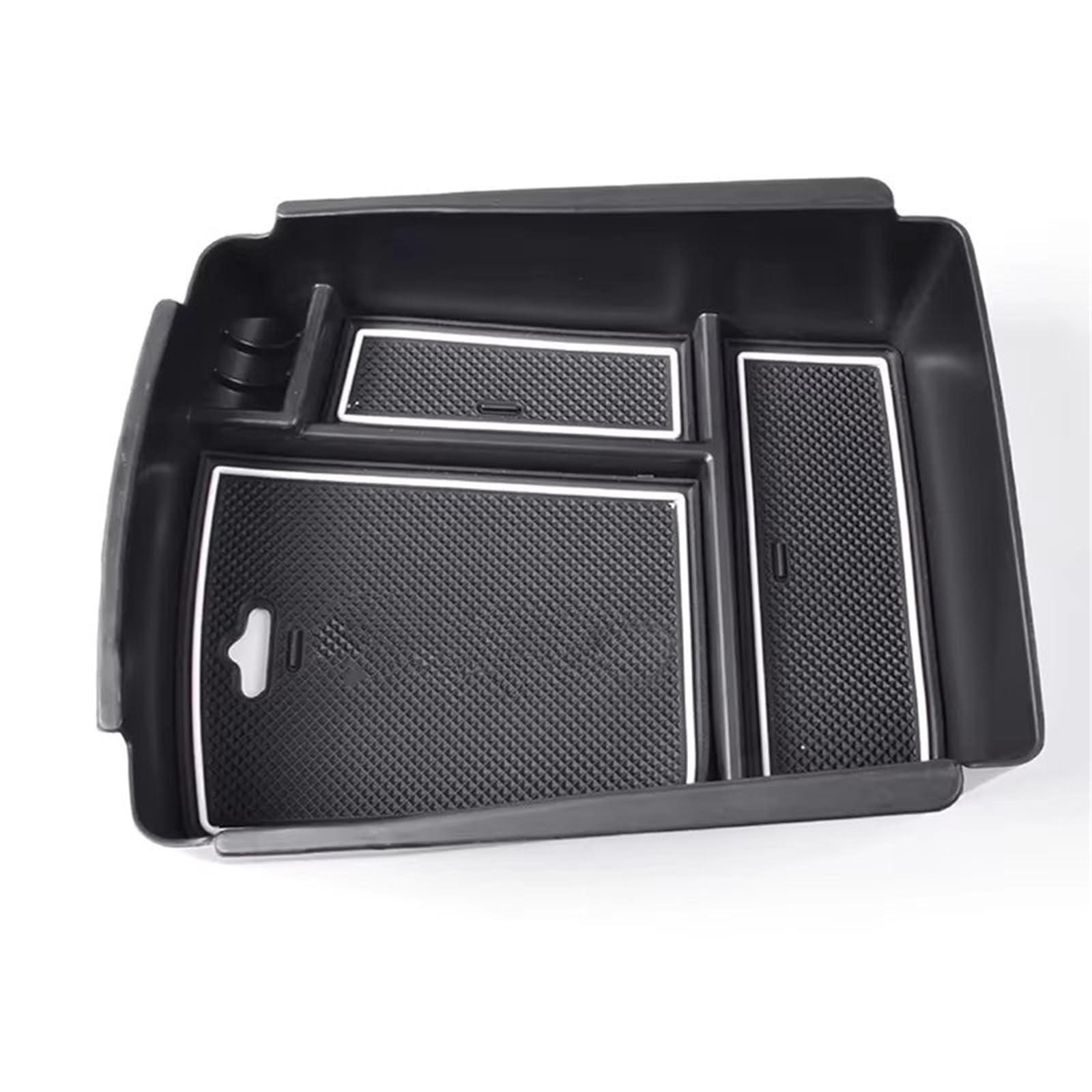 HNDZCYSMGS Boot Organiser Compatible With Kia For Sorento UM 2015-2020 Car Central Armrest Storage Box Center Console Flocking Organizer Container Holder Accessorie