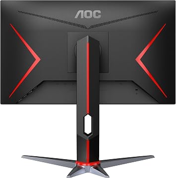 AOC 24G2SP 24 Frameless Gaming Monitor, Full HD IPS, 165Hz, 1ms, Height Adjustable Stand ,Black