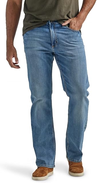 Wrangler Authentics Mens Premium Relaxed Bootcut Jean