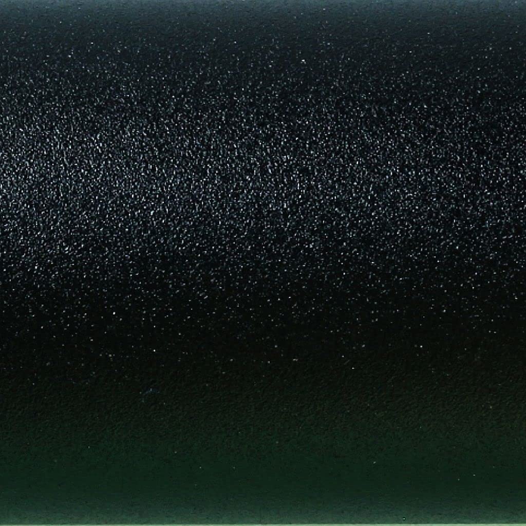TIBU Aluminium Rundrohr Ø 43 x 2 mm Schwarz eloxiert RAL 9005 Länge: 2000 mm / 200 cm / 2,0 m