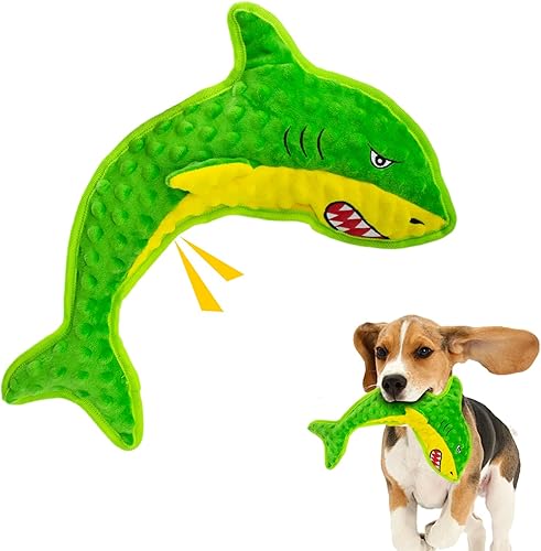 Miniatura 11 de Juguete para perros sin relleno, paquete de 4 juguetes para razas pequeñas, medianas y grandes, juguete interactivo para dentición de cachorros para