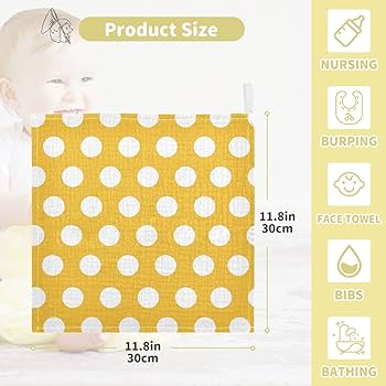 Amazon｜ハンドタオル タオルハンカチ ガーゼ ベビータオル ミニ