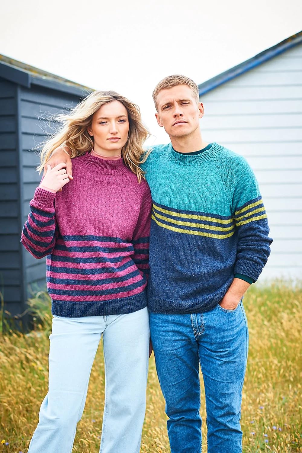 Stylecraft Multicoloured 9954 Adult Dk Sweater Knitting Pattern