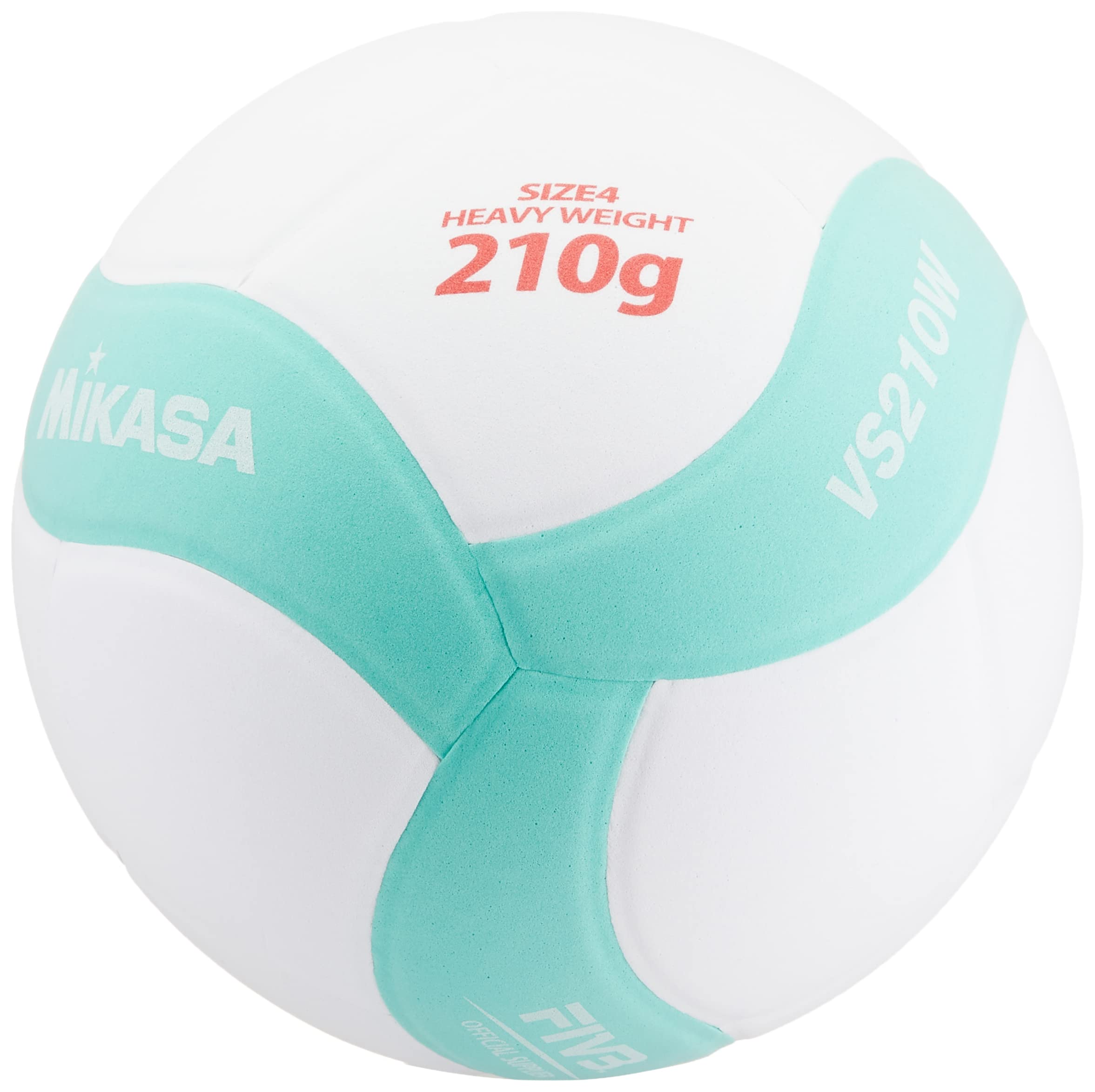 MIKASA Smile Lesson Valley No. 4, 210g, weiß/grün, VS210W-G, Empfohlener Innendruck: 0,10 - 0,15 (kgf/cm)