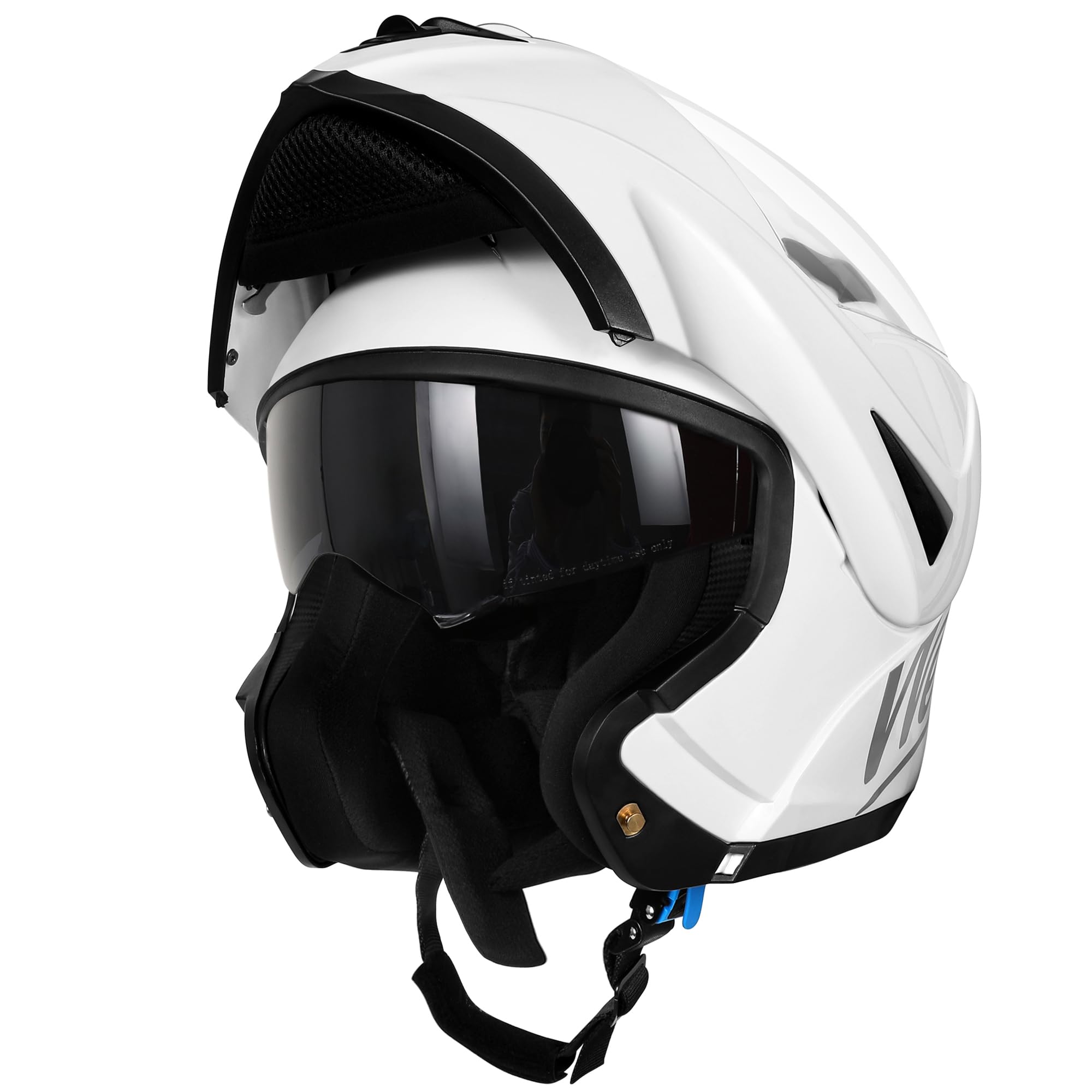 Westt Casque modulable avec visière Solaire Homologué ECE 22.06 Femme Homme | Casque Moto Adulte Casque Jet avec Mentonnière, Intérieur Lavable, pour Scooter, Cyclomoteur, Trotinette electrique