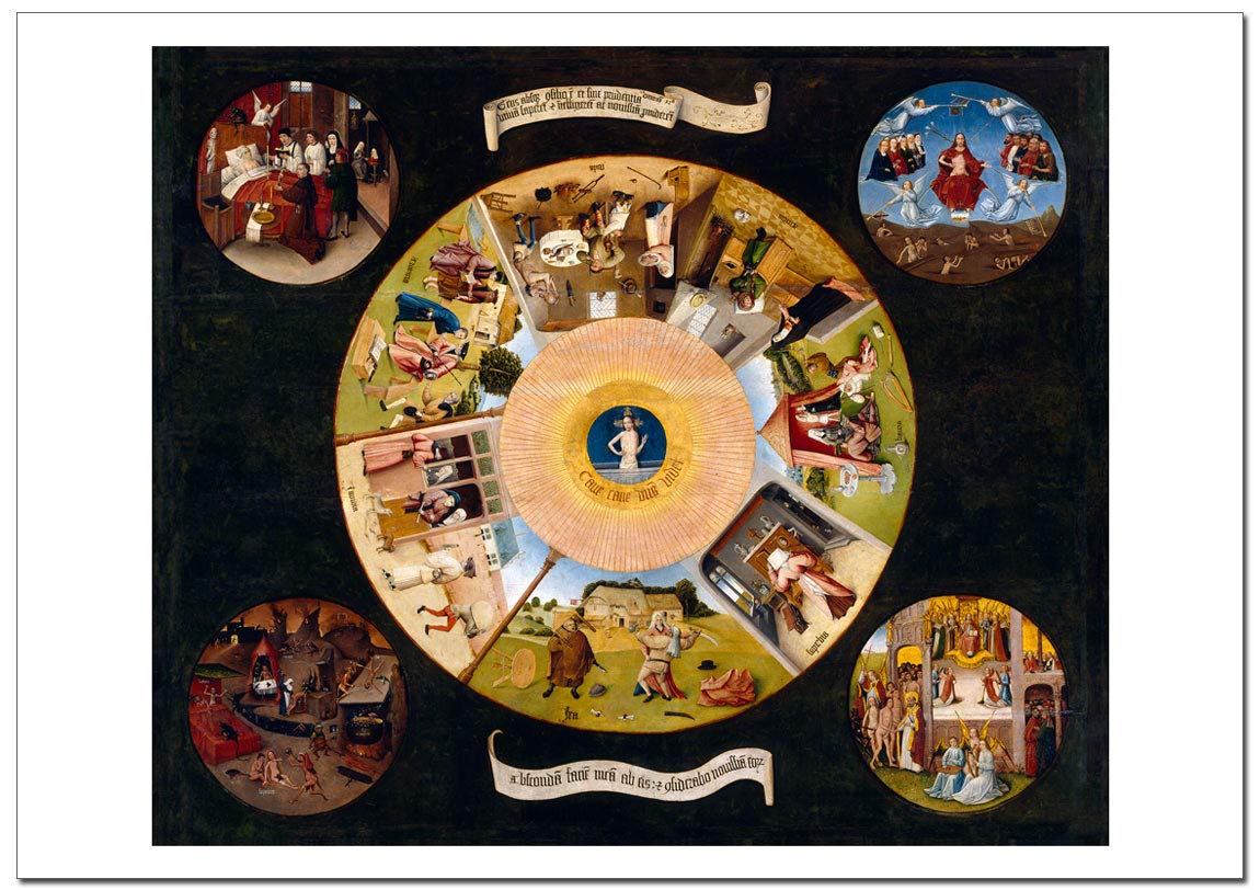 bakateee キャンバス　12号　大罪　絵画 七つの大罪と四終 - Wikipedia