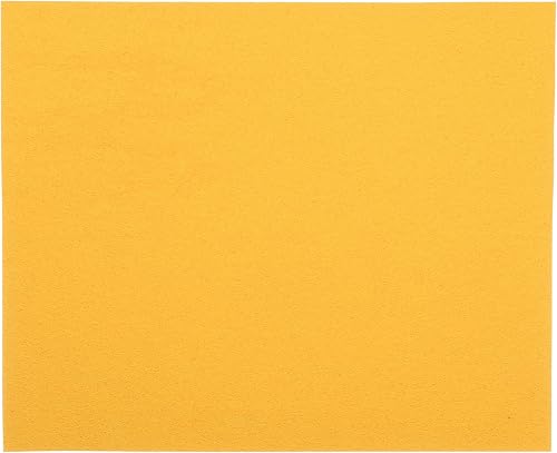 3M Gold Abrasive Sheet, 02549, P80 Grade, 9 in x 11 in, 50 Sheets per Pack