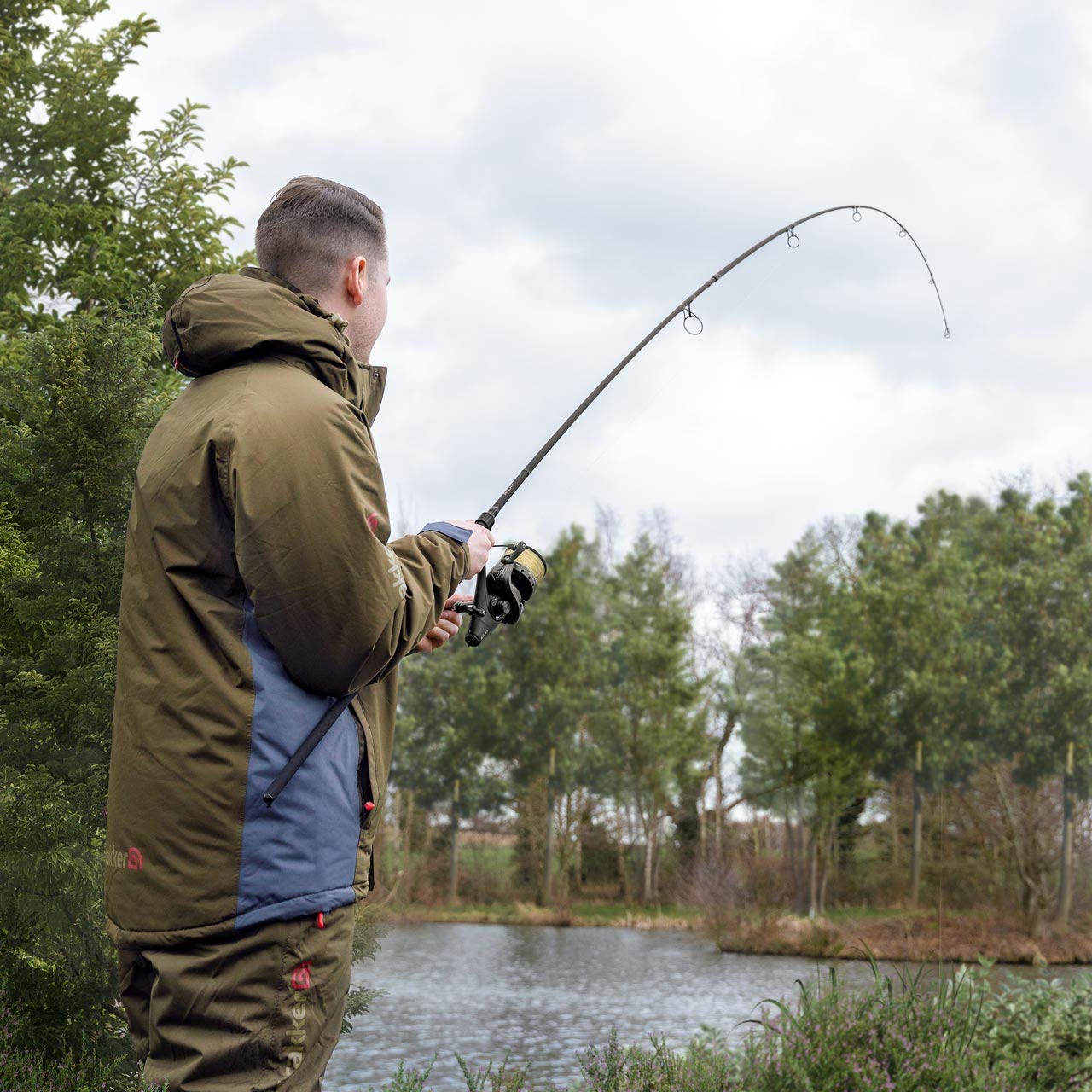 Atlas Moulinet Baitrunner [Série 9000] - Pêche à la Carpe avec Un Rapport de Démultiplication de 5,1:1 | 12+1 BB en Acier Inoxydable | Bobine de Filature Capacité 0,35mm/380m