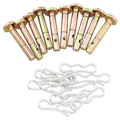 Miniatura 4 de 10 pasadores de corte 738-04124A y pasadores de chaveta 714-04040 para MTDCUB y Troy-bilt Craftsman 738-04124A 738-04124 938-04124 714-04040 7188389