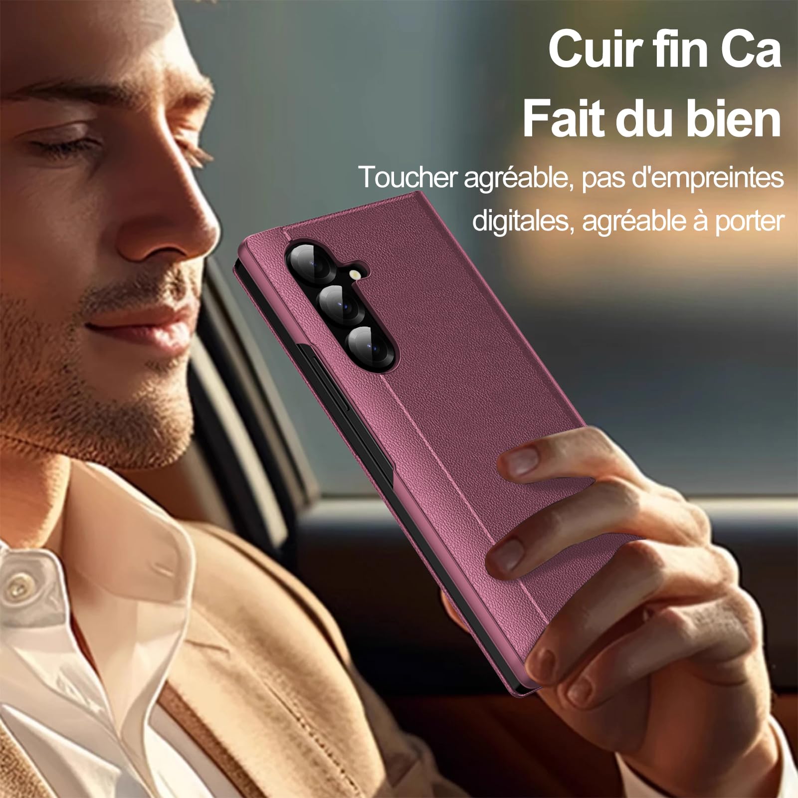 Cover per Samsung Galaxy Z Fold 8 Ultra Smart View Finestra Intelligente