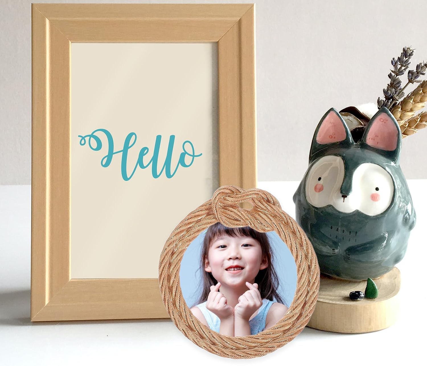 4pcs Mini Resin Picture Frames for Photography Xmas Halloween