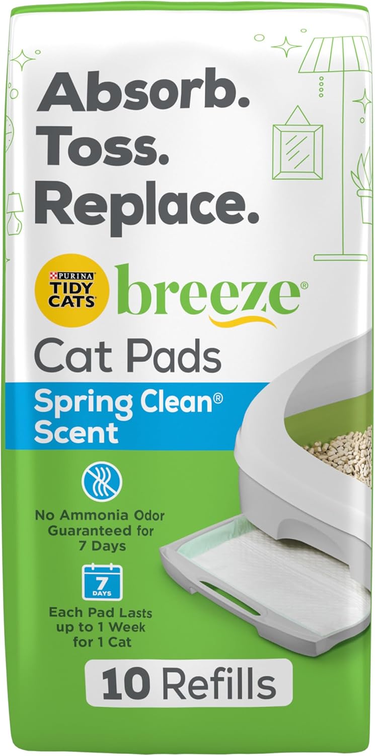 Purina Tidy Cats Breeze 10-Pack Litter Tray Pads Zambia Ubuy