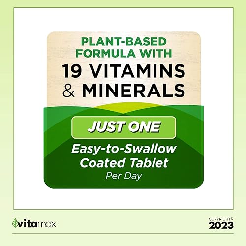 Miniatura 3 de Kirkland Signature Organic Multivitamin - 80 tabletas recubiertas + guía exclusiva de vitaminas VitaMax (2 artículos)