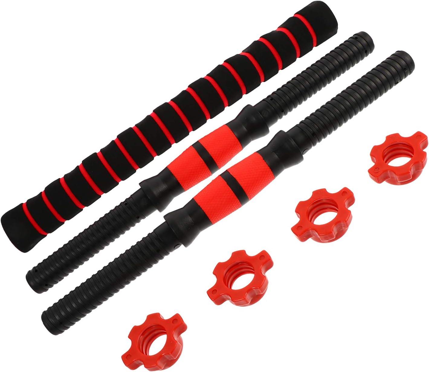 Totority 1set Professional Dumbbell Handle Non- Design for Enhanced Stability Weightlifting Accessories for Strength Training and Safe Workouts