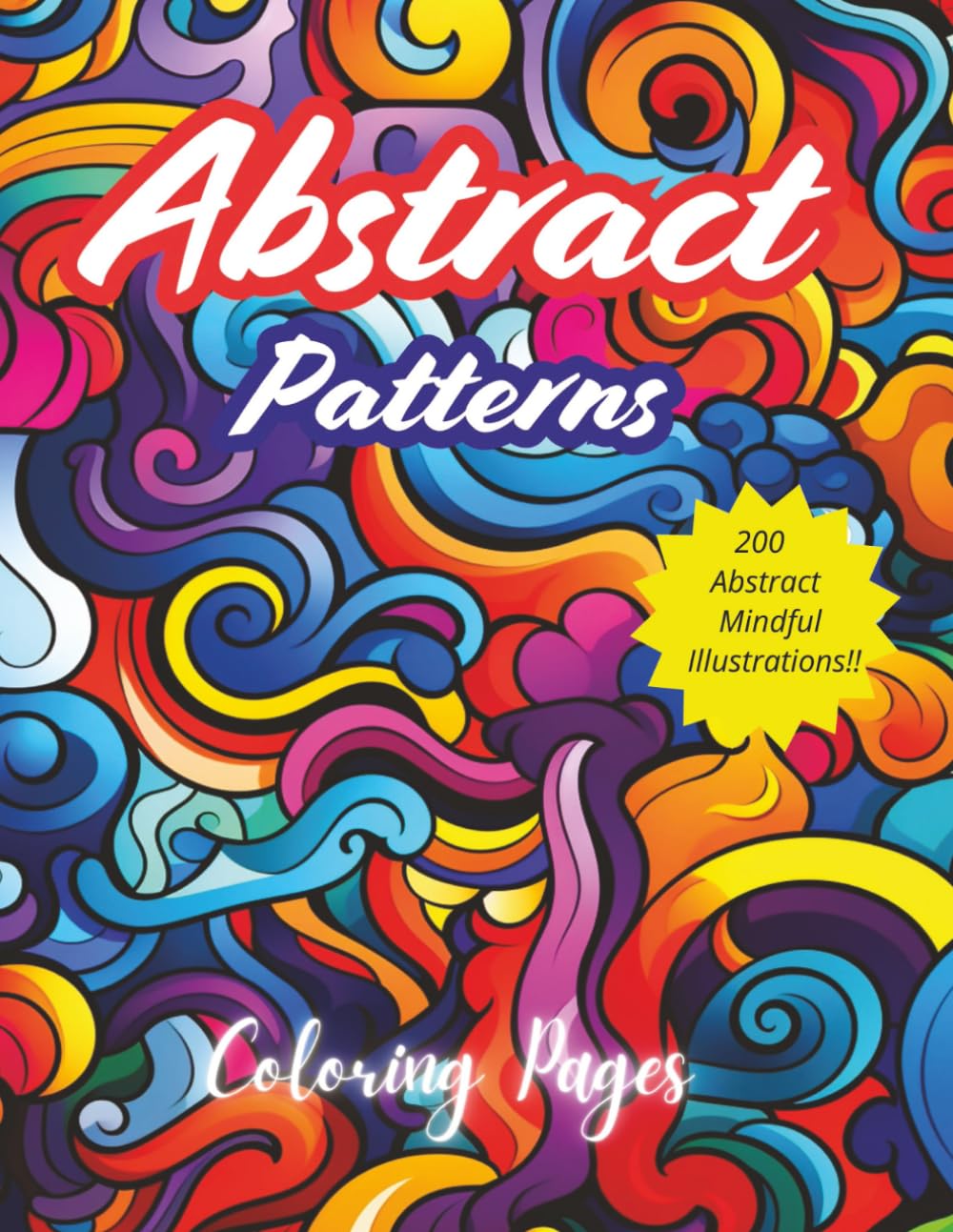 Abstract Pattern Coloring Pages