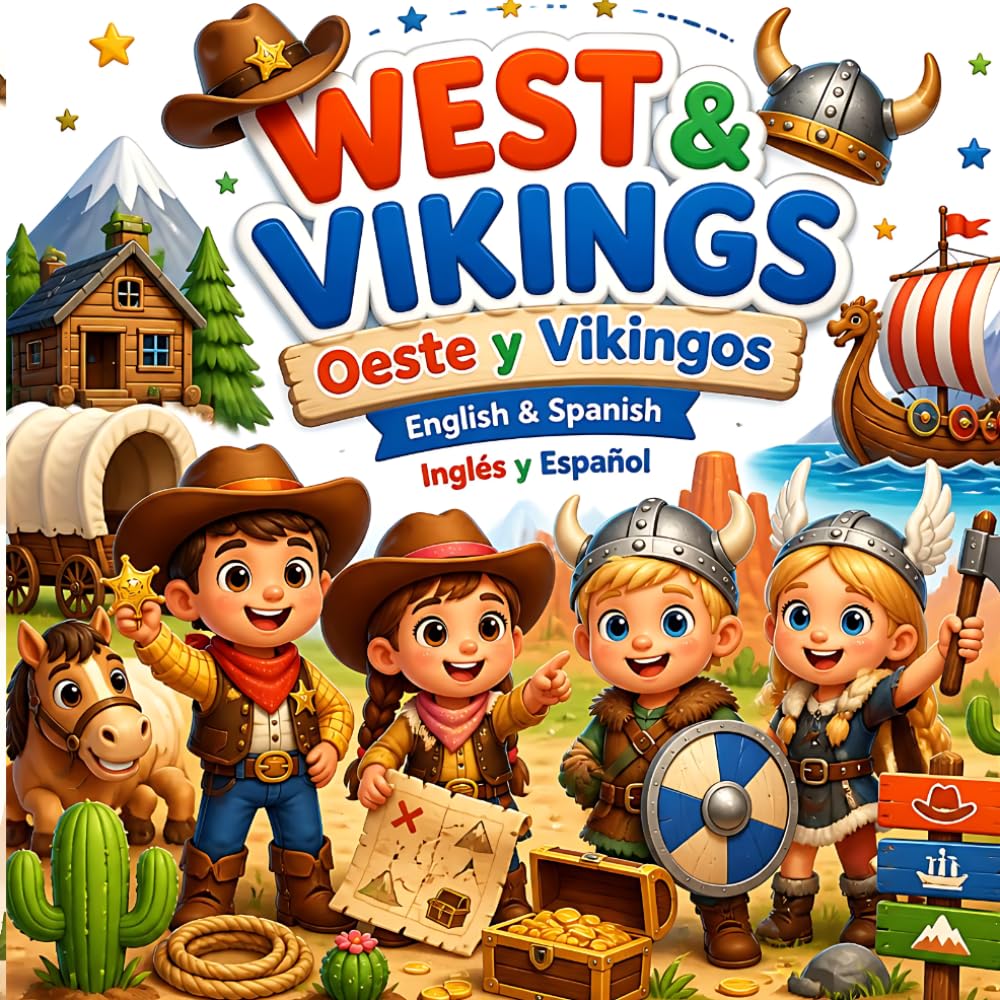 WEST & VIKINGS Oeste y Vikingos: English & Spanish / Inglés y Español