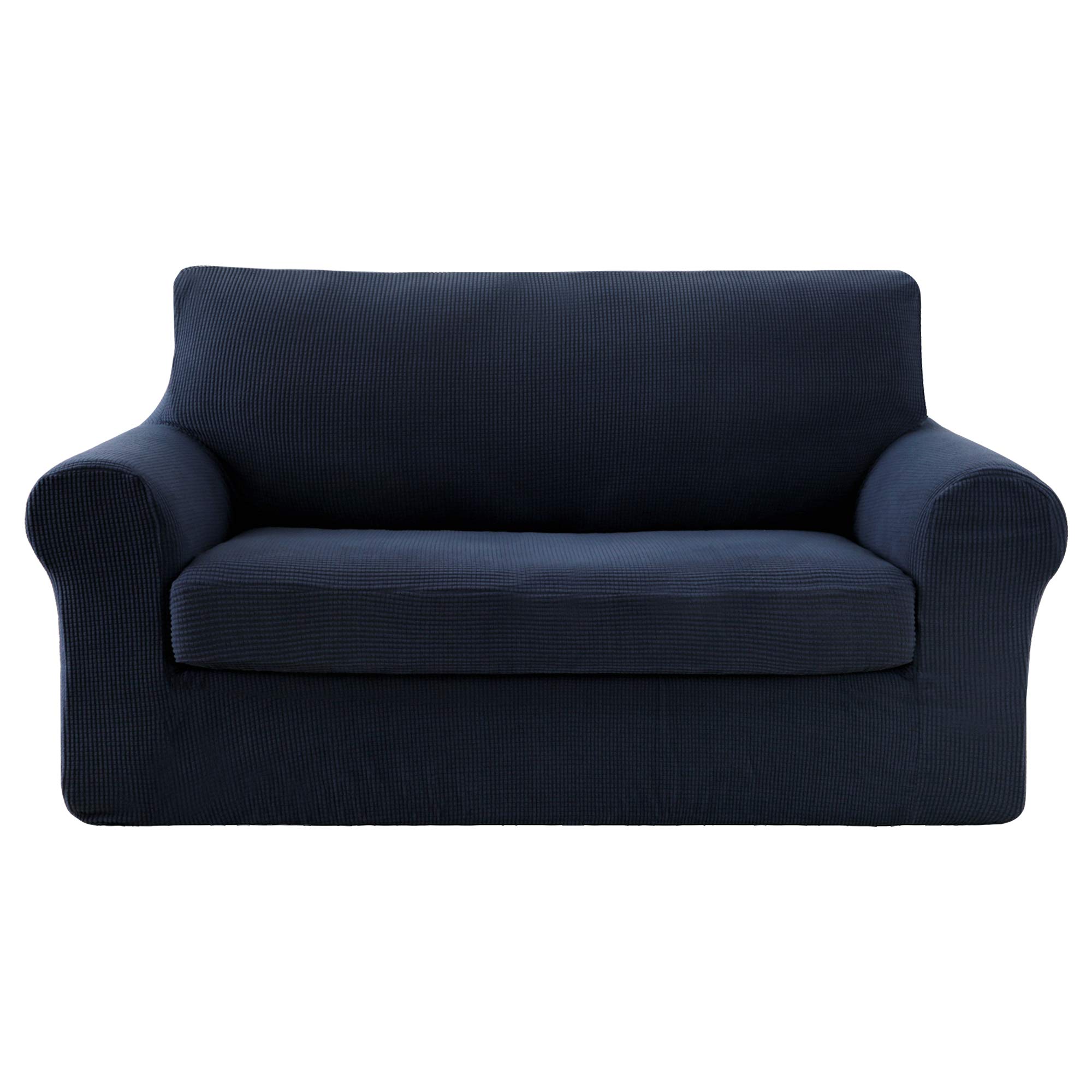 Deconovo Funda para Safá Protectora 2 Plazas Azul Marino