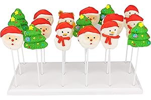 Wood Cake Pop Stand 18 Hole Lollipop Holder