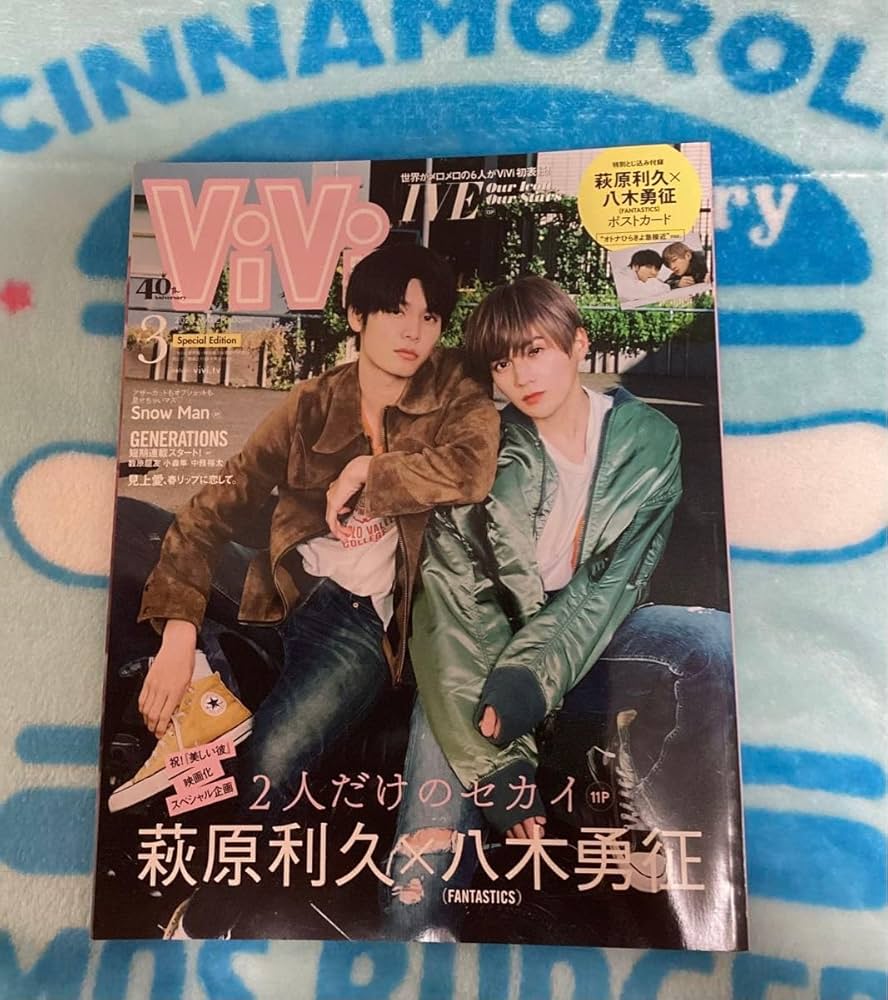 Amazon.co.jp: ViVi 萩原利久 八木勇征 美しい彼 ひらきよ 雑誌