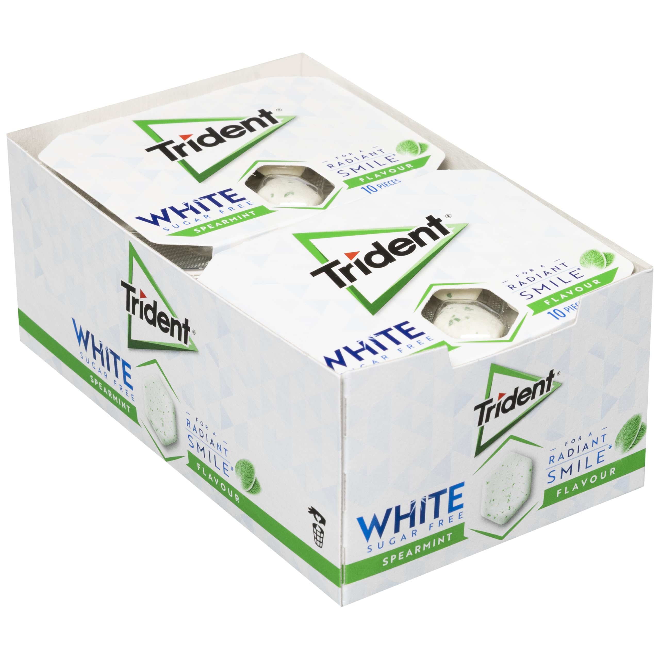 CHICLES TRIDENT ORALB HIERBABUENA 17GX12, Caja