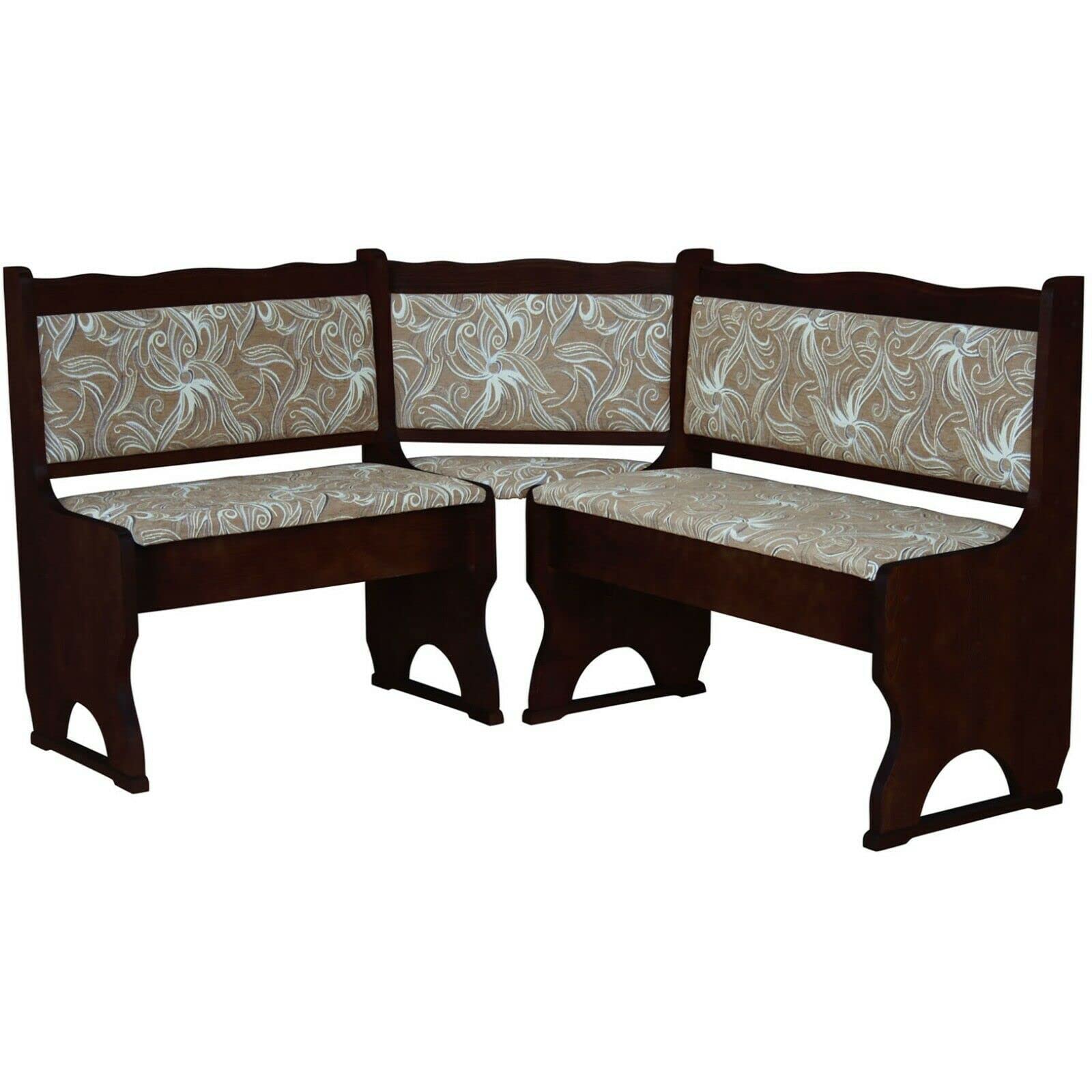 Panca Angolare Da Giardino Panca Angolare Imbottita In Legno Di