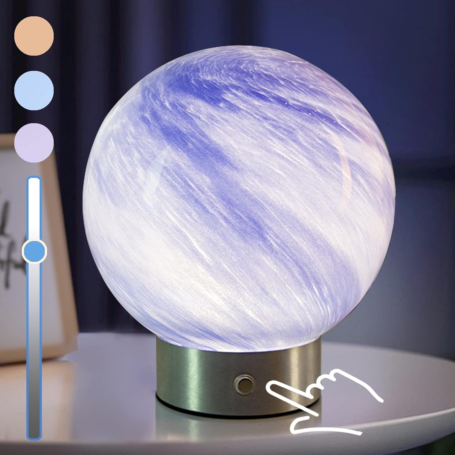 Battery Operated Lamp,Cordless Lamp Rechargeable Beside