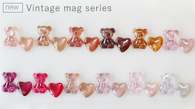 Amazon.co.jp: マグネットジェル 8g 全12色セット 赤 茶 グレージュ系