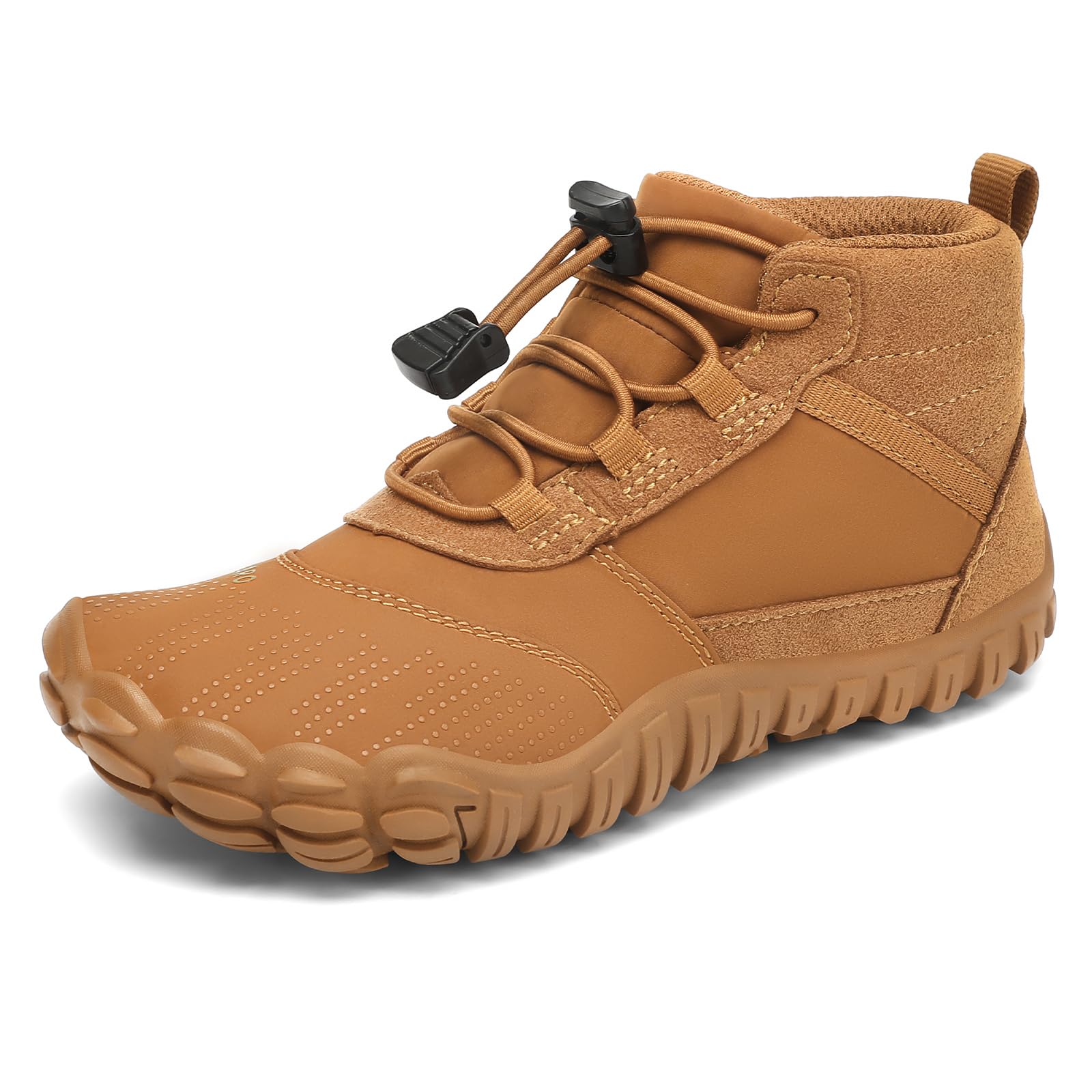 SAGUARO Kinder Barfußschuhe Leicht Weich Trekking-Wanderschuhe Atmungsaktiv rutschfest Outdoor Fitnessschuhe, Gr.24-36