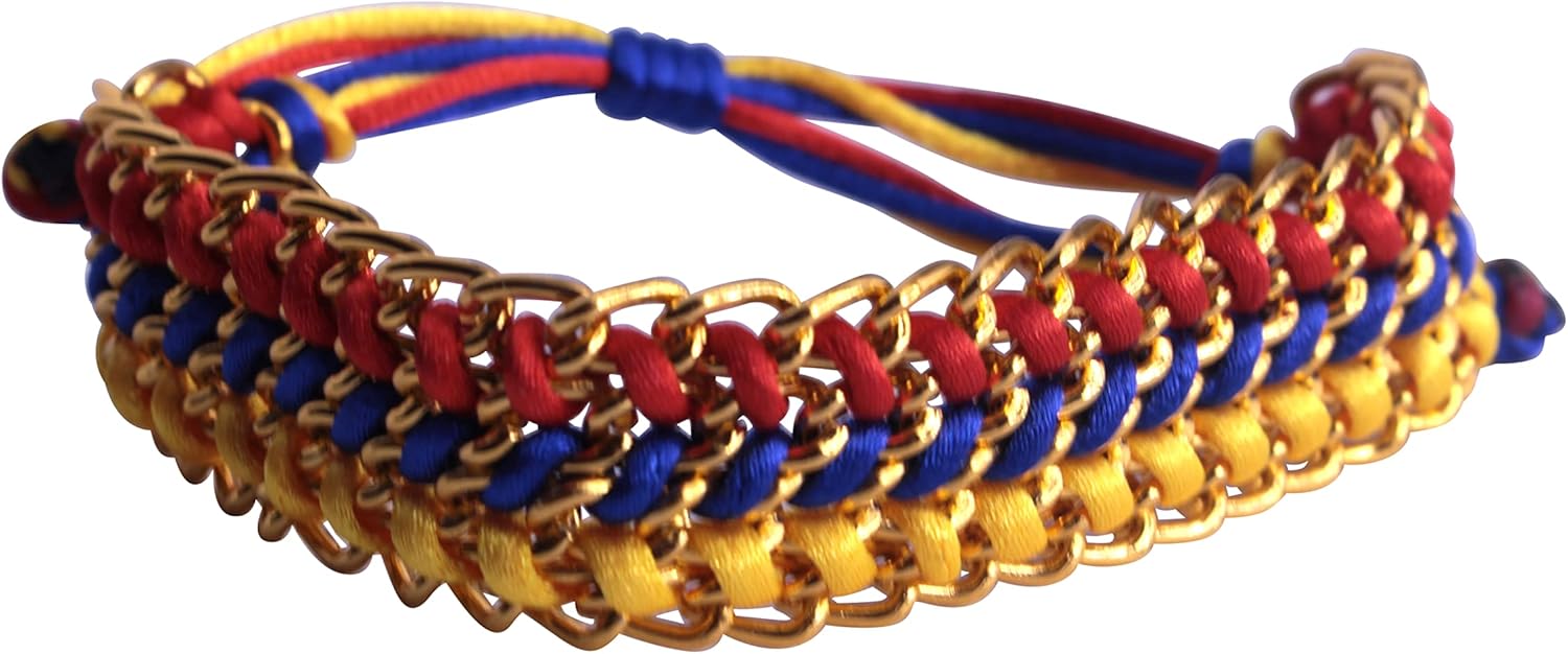 TravelDanceSave Variety of Handmade Colombian Bracelets (Italian Thread Wide)