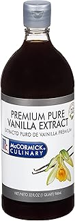 McCormick Culinary Vanilla Extract, 32 fl oz - One 32 Fluid Ounce Contai...
